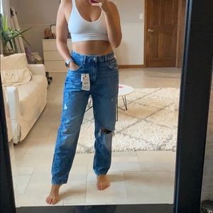 Zara mom jeans